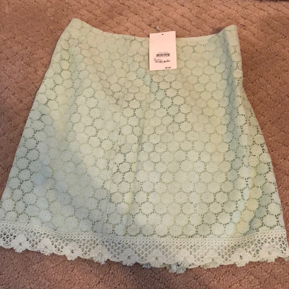 Super cute teal/green mini skirt!!